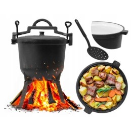 ⭐⭐emaliuotas ketaus katilas 4l + nemokamas šaukštas⭐⭐