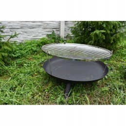 Chromuotos grotelės, skersmuo 80, apvalios, pakabinamos