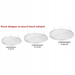 Chromuotos grotelės, skersmuo 80, apvalios, pakabinamos