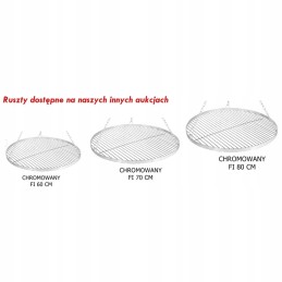 Chromuotos grotelės, skersmuo 80, apvalios, pakabinamos