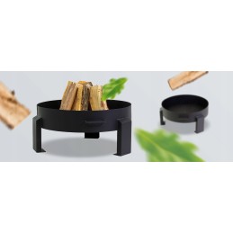 ✅ plieninis židinys - p80