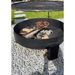 ✅ plieninis židinys - p80