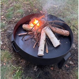 ✅ plieninis židinys - p80