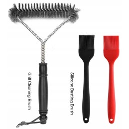 Kepsninės komplektas, lagaminas, nerūdijančio plieno šepetys