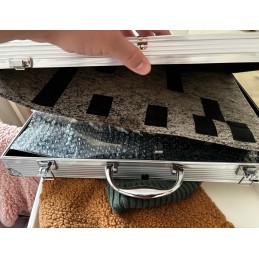 XXL kepsninės komplektas lagamine, priedai, kepsninės reikmenys 33in1