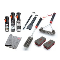 Weber nerūdijančio plieno dujinių grotelių valymo rinkinys 18283