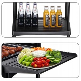 ⭐⭐Didelė statoma elektrinė kepsninė 2000w 2in1⭐⭐