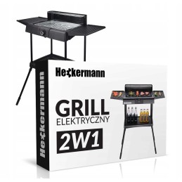 ⭐⭐Didelė statoma elektrinė kepsninė 2000w 2in1⭐⭐