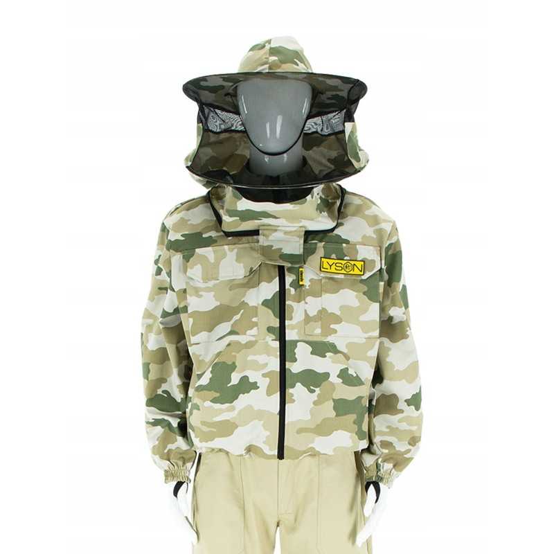 Camo bitininkystės megztinis