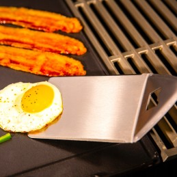 „Broil king imperial“ kepimo rinkinys, žnyplės, mentelė, šepetys, šepetys