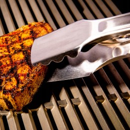 „Broil king imperial“ kepimo rinkinys, žnyplės, mentelė, šepetys, šepetys