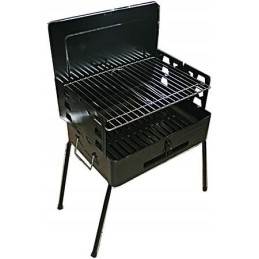 Laisvai pastatomos kepsninės, juodos, 40 x 30 cm