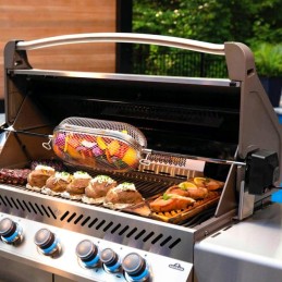 Napoleon grilio krepšelis, grilio krepšelis kepti sparnelius