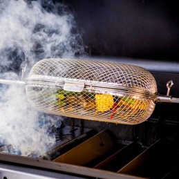 Napoleon grilio krepšelis, grilio krepšelis kepti sparnelius