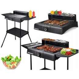 ⭐⭐Didelė statoma elektrinė kepsninė 2000w 2in1⭐⭐