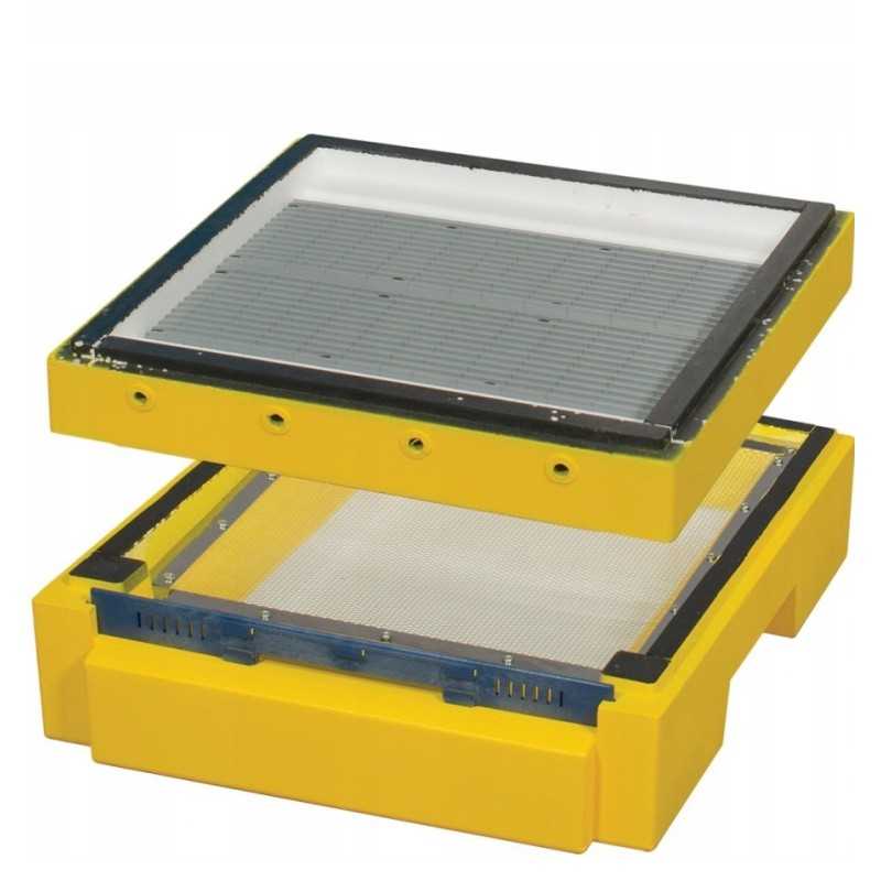 Aukštas dugnas su segmentuotu žiedadulkių rinktuvu, 10 rėmelių Wielkopolska/Ostrowska