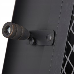 Sodo židinys, sodo židinys, juodas, 45 cm, 120 cm