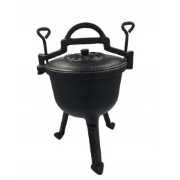 Ketaus katilas su emaliuotu kepimo puodu, 11 litrų