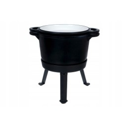 Emaliuotas ketaus medžioklės puodas 8 l 3in1