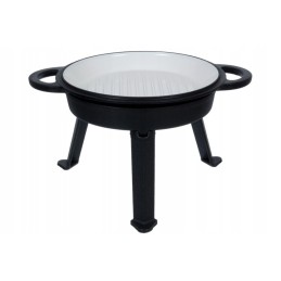 Emaliuotas ketaus medžioklės puodas 8 l 3in1