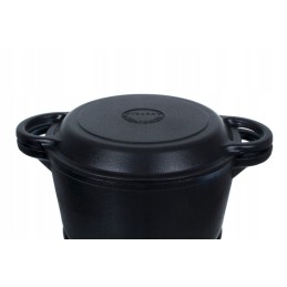 Emaliuotas ketaus medžioklės puodas 8 l 3in1