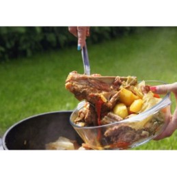 ⭐⭐Ketaus emaliuotas medžioklės puodas 5l katilas su kojelėmis⭐⭐