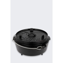 Ketaus olandiškas virdulys su kojelėmis, Petromax, 6 l