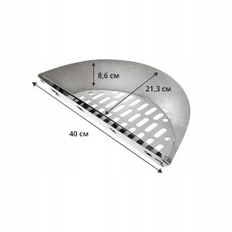 Krepšelis su anglimi griliui 47 57 cm sns