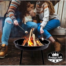 ⭐⭐Sodo grilis pakabinamas židinio trikojis didelės 50cm grotelės + anglies kilimėliai⭐⭐