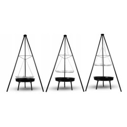 ⭐⭐Sodo grilis pakabinamas židinio trikojis didelės 50cm grotelės + anglies kilimėliai⭐⭐