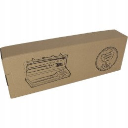 Grilio stalo įrankių rinkinys lagamine