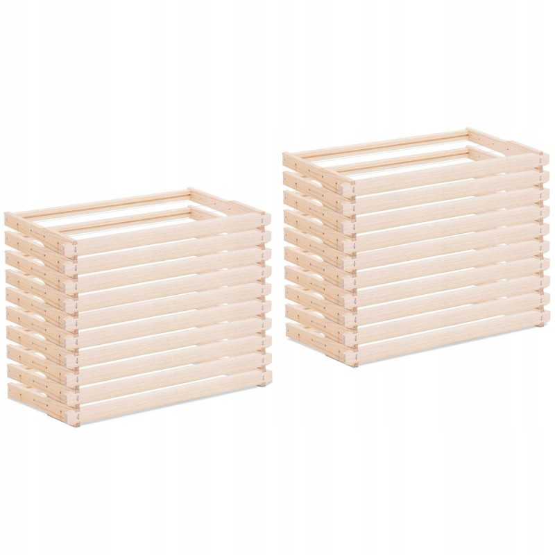 Langstroth rėmai - su viela - pušis - aukštis 232 mm - 20 vnt