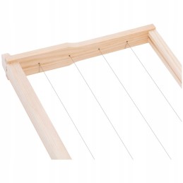 Langstroth rėmai - su viela - pušis - aukštis 232 mm - 20 vnt