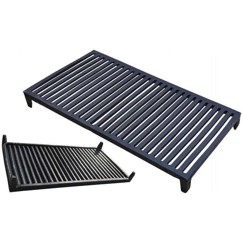 Ketaus židinio grotelės, grilio viryklės grotelės, 53x28