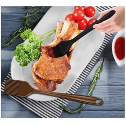 Priedų rinkinys, kepsninės reikmenys, kepsninės reikmenys, plieninės žnyplės, kepsninės kilimėlis be dėklo