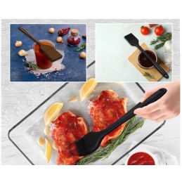 Priedų rinkinys, kepsninės reikmenys, kepsninės reikmenys, plieninės žnyplės, kepsninės kilimėlis be dėklo