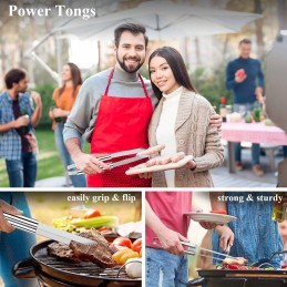 Nerūdijančio plieno kepsninės įrankių rinkinys vyrams, 26 vnt. patvarus lauko kepsninės įrankių rinkinys, kepsninės įrankių dova