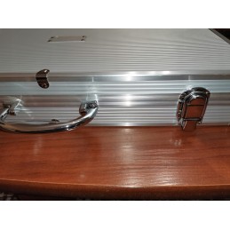 Metaliniai kepsninės indai solidiame lagamine - 18 bbq elementų, didelė viskas-dėžutė :)