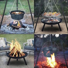 ✅ Stazer Flameup pakabinamas trikojis sodo grilis ✅