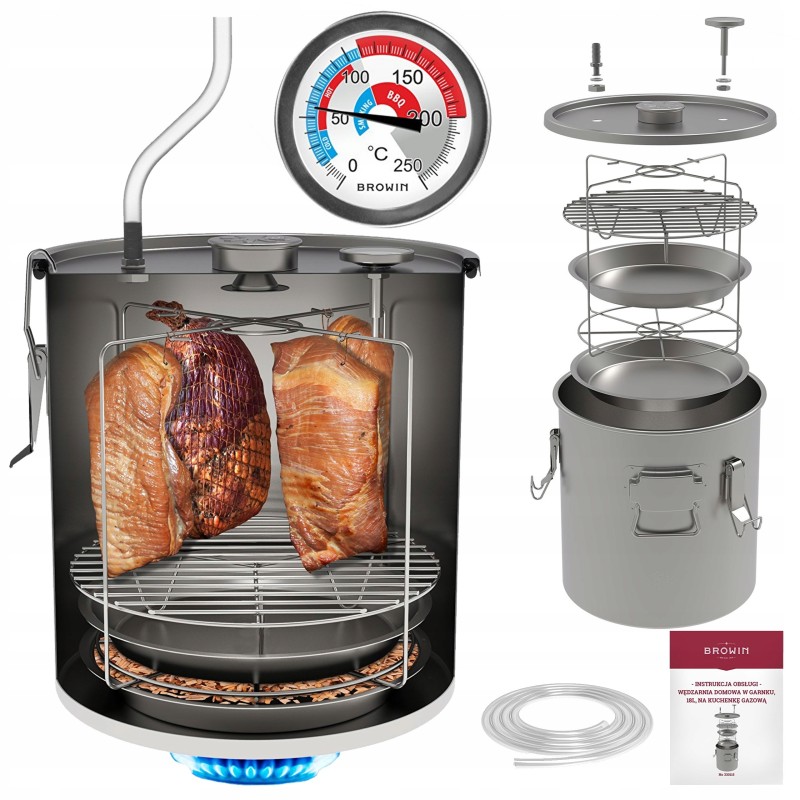 Naminė rūkykla 5 kg dujinei viryklei biowin 330115