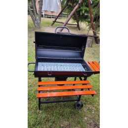 Anglies grilis su dangteliu, grotelės 71*34,5cm lund