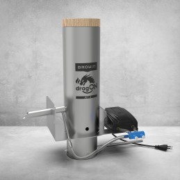 Dragon jet2 elektrinis dūmų generatorius su pelenine ir rudos spalvos pompa 330142