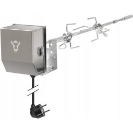 Elektrinis nerūdijančio plieno kepsninės iešmas