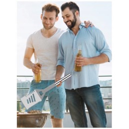 Priedų rinkinys, kepsninės reikmenys, kepsninės reikmenys, plieninės žnyplės, kepsninės kilimėlis be dėklo