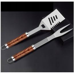 Priedų rinkinys, kepsninės reikmenys, kepsninės reikmenys, plieninės žnyplės, kepsninės kilimėlis be dėklo