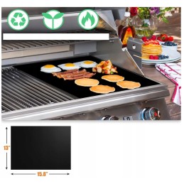 Priedų rinkinys, kepsninės reikmenys, kepsninės reikmenys, plieninės žnyplės, kepsninės kilimėlis be dėklo