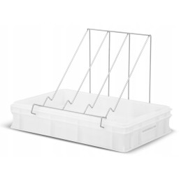 Kubilas, skirtas atsegti rėmus su plastikiniu sietu