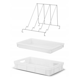 Kubilas, skirtas atsegti rėmus su plastikiniu sietu