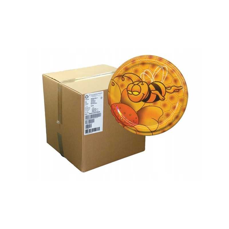 Dėžutė medaus dangtelių, 660 vnt., fi82 knd74