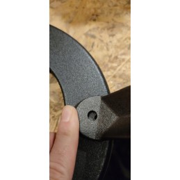 Emaliuotas ketaus virdulys, 8l, 3in1 medžioklės puodas